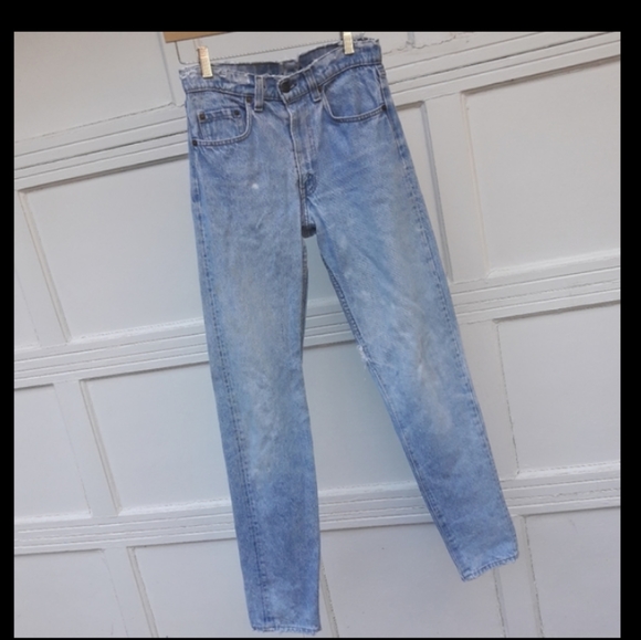 VINTAGE Levis Jeans Red Tag Cotton Frayed Edges - Picture 16 of 16